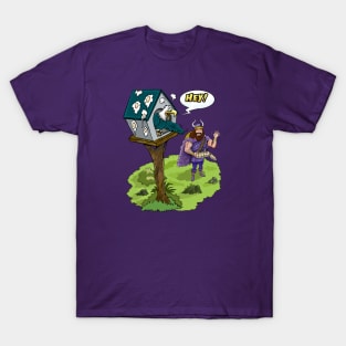 Minnesota Vikings Fans - Kings of the North vs Egg-cited Birdies T-Shirt